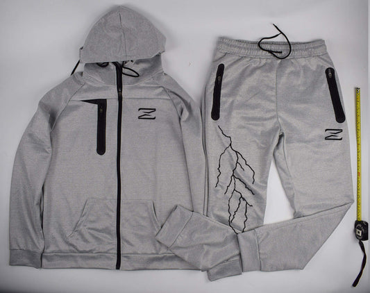 Spiral Athletics Track Suit Gray